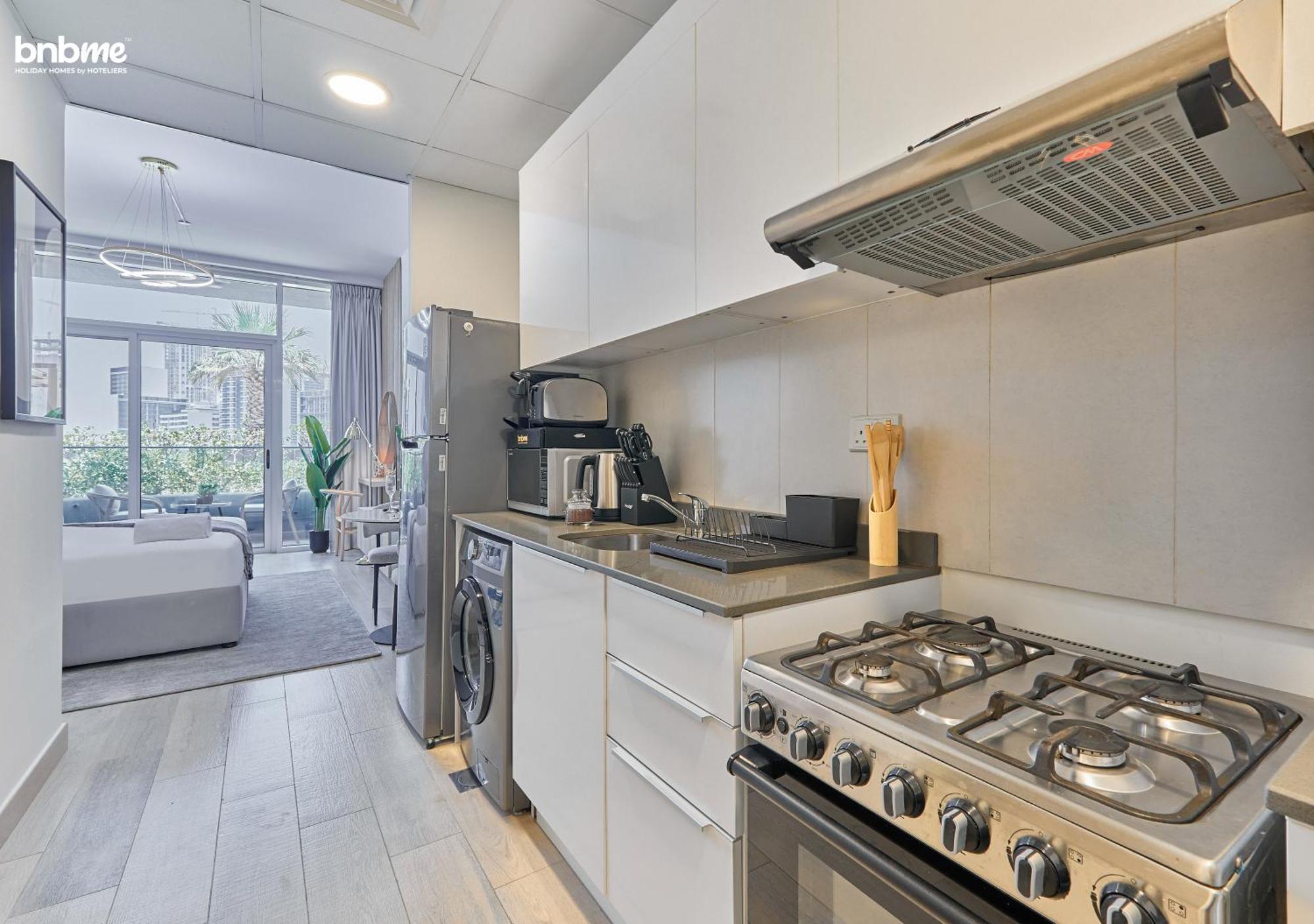 Apartment Bnbme - Bloom Heights Jvc Dubai